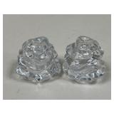 Marquis By Waterford Rose Salt & Pepper Shakers
