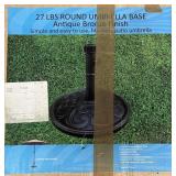 Heavy Round Base Umbrella Stand