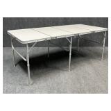 Compact Metal Folding Table