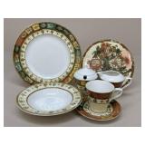 Sasaki "Beaux" Dinnerware / 77 pc