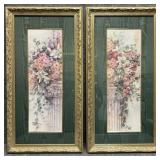 "Cascading Pillars" 2/PC Prints by Lena Lu