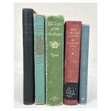 Vintage Book Assortment 1905ï¿½1952 / 5 pc