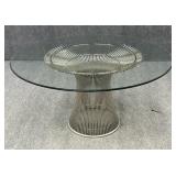 Warren Platner Glass Top Table