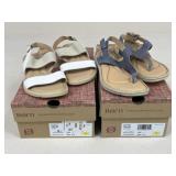 Sz 6 Born Shoes Sandals / 2 Pairs NWT