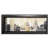 NYC Sky Line Enhanced Print