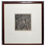 Ancient Pyramid, Cholula S/N Print by B. Riley