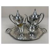 Rogers "Moonbeam" Tea/Coffee Set