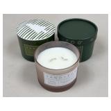 Sand & Fog 2 Wick Candles / 3 pc
