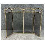 Folding Fireplace Screen