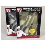 Miracle Blade III 11-Piece Knife Set - NIB|2 Sets