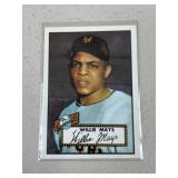 Willie Mays 1952 Rookie Card - reprint