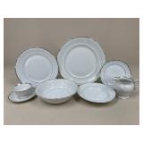 Walbrzych Porcelain China Set