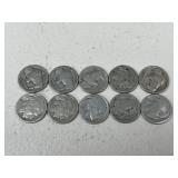 Buffalo Nickels / 10 pc