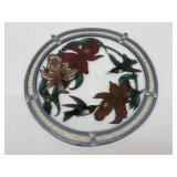 Vintage 1978 Glassmasters Stained Glass Suncatcher