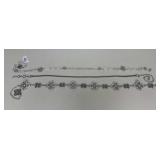 Sz. S/M Brighton Chain Belts|3 pc