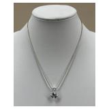 Sterling Silver Necklace w/ Pendant