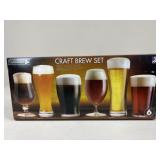 Luminarc Craft Brew Set/ 6 Pc NIB