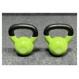 Bintiva 15lb Kettelbells / 2 pc