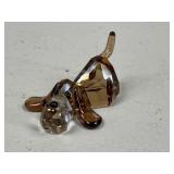 Swarovski Basset Dog Figure