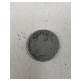 1887 Liberty V Nickel