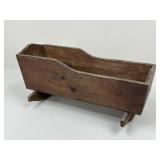 Wooden Doll Cradle