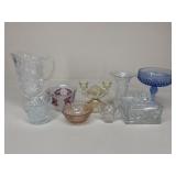 Clear & Colored Glass Assortment|9 pc