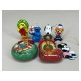 Vintage Disney/Muppets+ Ornaments|7 pc