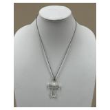 Waterford Pendant on Sterling Silver Chain