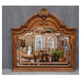 AICO Amini Wood Wall Mirror