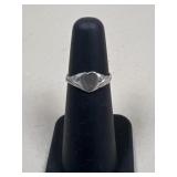 Sz 4 Sterling Silver Ring