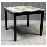Counter Height Table w/ Faux Marble Top