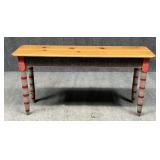 David Marsh Console / Sofa Table - Signed