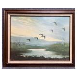 Enhanced Print on Canvas by Wilfrid Bailey