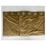 98' x 50' Plush Velvet Curtains|2 pc