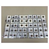 1930 - 1958 Pennies / 71 pc