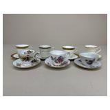 Lenox/Mikasa/Noritake+ Tea Cups & Saucers|7 Sets