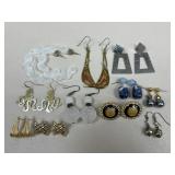 Costume Earrings/ 11 Sets