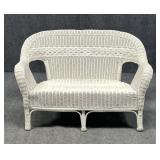 Wicker Bench