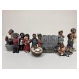 Martha Holcombe 'All Godï¿½s Children' Figures|11 pc
