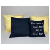 Throw Pillows|4 pc