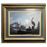 'Pelican's Wharf' S/N Print by Windberg