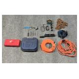 Extension Cords, Power Tools, Tow Hitch +