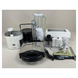 Kitchen Appliances/ Toaster, Blender, Juicer +