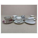 Mikasa & Tuscan+ Tea Cups & Saucers|6 Sets