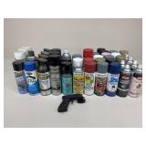 Spray Paint, Enamel Spray, Engine Degreaser+|43 pc