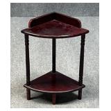 Wood Corner Table