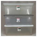 90 Qt. Sterilite Storage Containers|3 pc