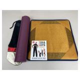 Yoga Mat, Book & Grounding Mat