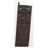 Hand Carved Dogon Granary Panel - West Africa