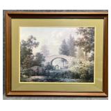 'Spanning Stream of time' Signed D. Windberg Print